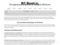rc-boot.org Webseite Vorschau