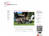aks-musiklager.ch Webseite Vorschau