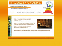 magdalena-hospiz.de Webseite Vorschau