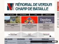 memorial-verdun.fr Webseite Vorschau