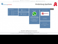 hindenburg-apotheke-do.de Webseite Vorschau