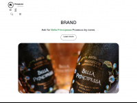 prosecco.com Webseite Vorschau