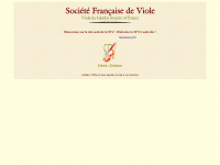 violedegambe.free.fr Webseite Vorschau