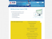 rfb.bio Webseite Vorschau