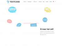 textcase.nl Webseite Vorschau