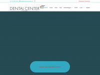 dentalcentertafers.ch Webseite Vorschau