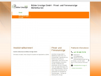 buehler-umzuege.ch Webseite Vorschau
