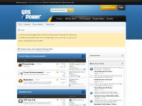 gpspower.net Webseite Vorschau