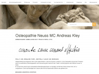 neuss-osteopathie.de Webseite Vorschau