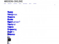 order6online.com Webseite Vorschau