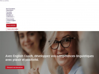 englishcoach.fr Webseite Vorschau