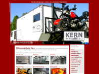 kern-metallbau.de Webseite Vorschau