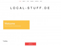 local-stuff.de Webseite Vorschau