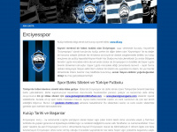 erciyesspor.org Webseite Vorschau