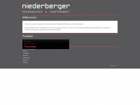 niederberger-ofenbau.ch Webseite Vorschau