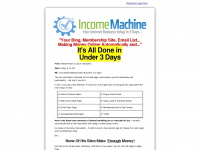 incomemachine.com Thumbnail
