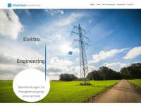 pflugshaupt-engineering.ch Webseite Vorschau