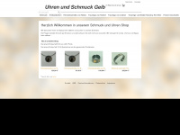 schmuck-geib.com Webseite Vorschau
