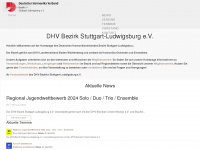 dhv-stuttgart-ludwigsburg.de Webseite Vorschau