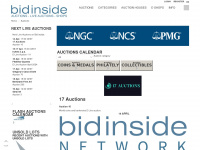bidinside.com Webseite Vorschau
