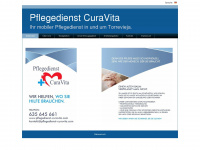 pflegedienst-curavita.com Webseite Vorschau