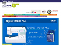 naehwelt24.de Webseite Vorschau