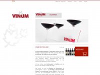 vinum-distribution.de Webseite Vorschau