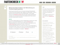 faktencheck-nrw.de Webseite Vorschau
