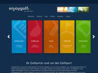 enjoygolf.eu Webseite Vorschau