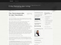 1emailmarketing.wordpress.com Webseite Vorschau