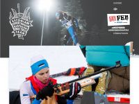 biathlon.ee Webseite Vorschau