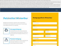 putzinstitut-winterthur.ch Webseite Vorschau