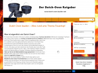 dutch-oven-kaufen.net Webseite Vorschau