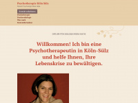 psychotherapie-koeln-suelz.de Webseite Vorschau