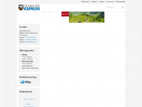 kaprun.gv.at Webseite Vorschau