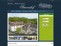 hotel-simonshof.com Webseite Vorschau