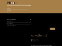 prozessfinanz-anwälte.de Webseite Vorschau