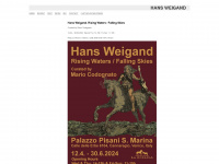 hans-weigand.com Webseite Vorschau