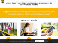 6x6taxi.hu Webseite Vorschau