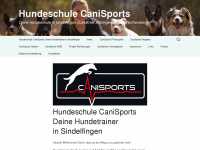 hundeschule-canisports.com Webseite Vorschau