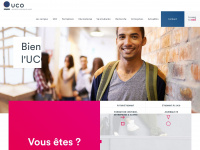 uco.fr Webseite Vorschau