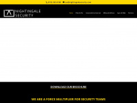 nightingalesecurity.com Webseite Vorschau