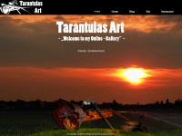 tarantulas-art.de Webseite Vorschau