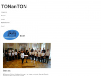 tonanton.ch Webseite Vorschau