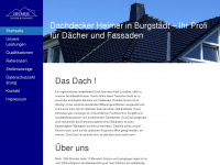 dachdecker-heimer.de Webseite Vorschau