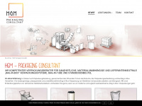 hgm-packaging.de Webseite Vorschau