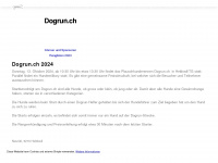 dogrun.ch Webseite Vorschau