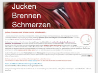 juckenundbrennen.ch Webseite Vorschau