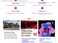 meppen-theater.de Webseite Vorschau