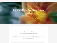 cg-engen.de Webseite Vorschau